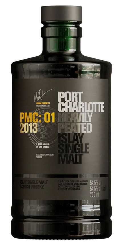 Port Charlotte PMC: 01 Heavily Peated Islay Single Malt Scotch Whisky 
