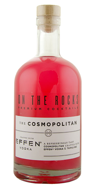 On The Rocks Cosmopolitan Cocktail