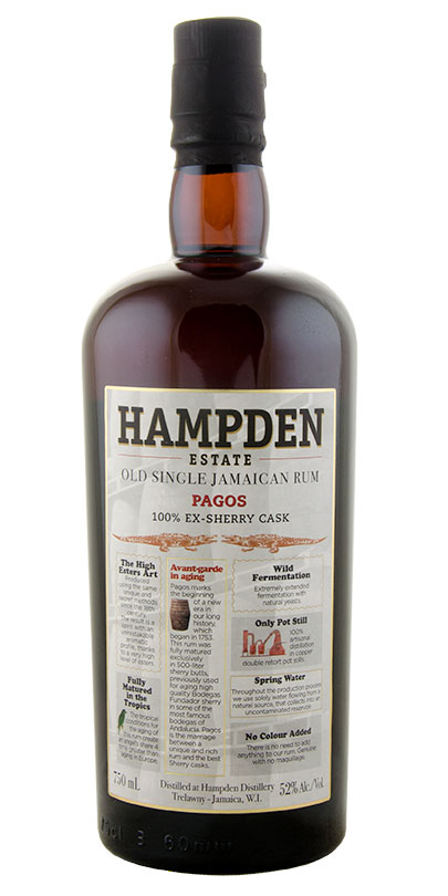 Hampden Pagos Sherry Cask Old Single Jamaican Rum