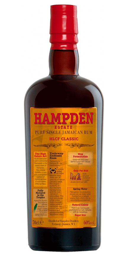 Hampden HLCF Classic Single Jamaican Rum