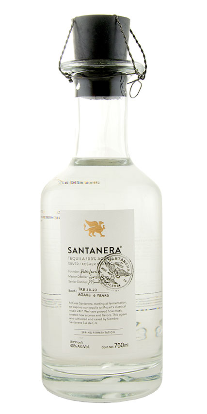 Santanera Kosher Blanco Tequila