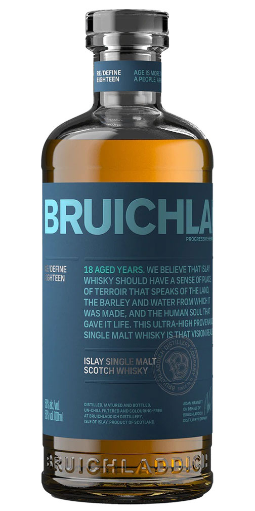 Bruichladdich 18yr Islay Single Malt Scotch Whisky