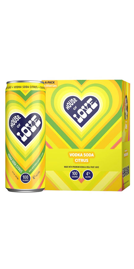 House of Love Vodka Soda Citrus