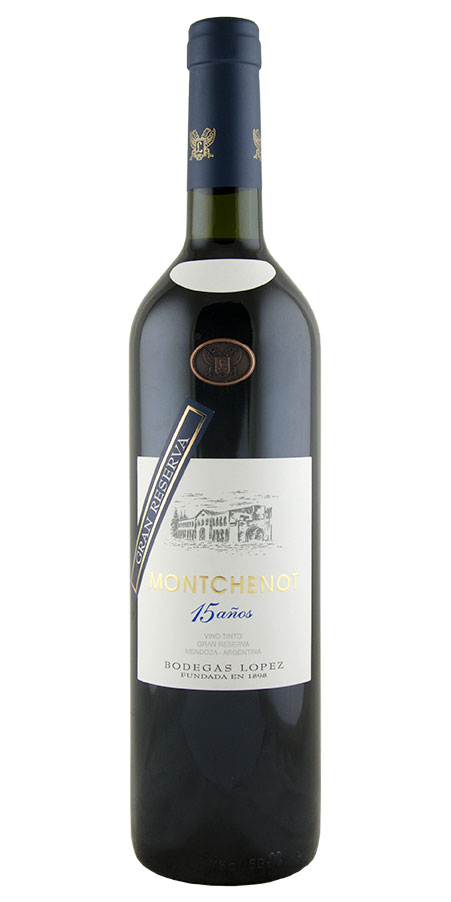 Montchenot, "15 Años", Vino Tinto Gran Reserva                                                      