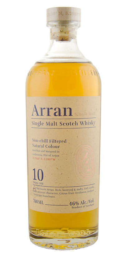 Arran 10yr Island Single Malt Scotch Whisky