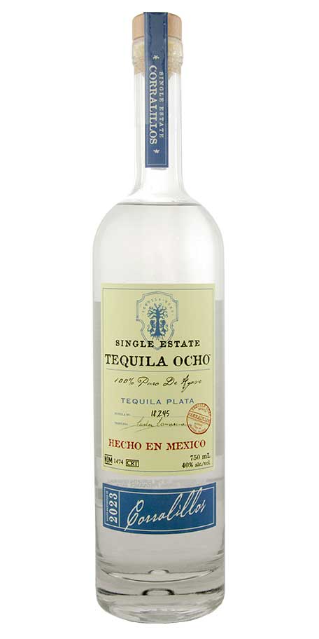 Tequila Ocho Potrero Grande Plata Tequila