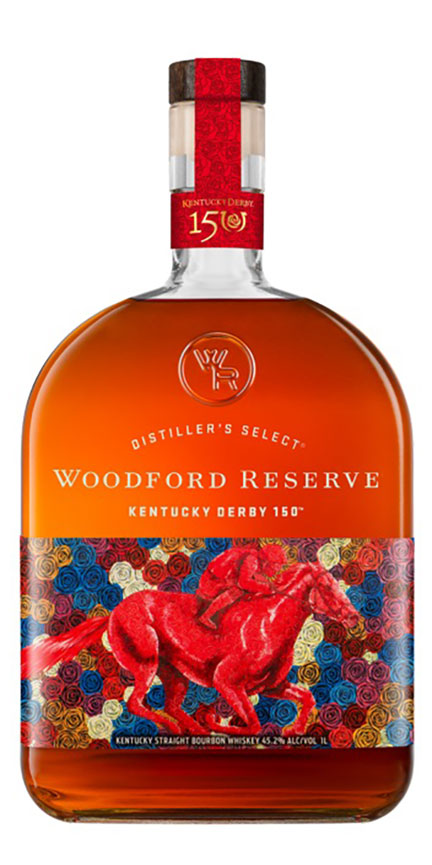 Woodford 150th Kentucky Derby Distiller's Select Straight Bourbon Whiskey                           