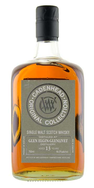 Cadenhead 13 Year Glen Elgin-Glenlivet Single Malt Scotch Whisky                                    