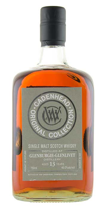 Cadenhead 13 Year Glenburgie-Glenlivet Single Malt Scotch Whisky