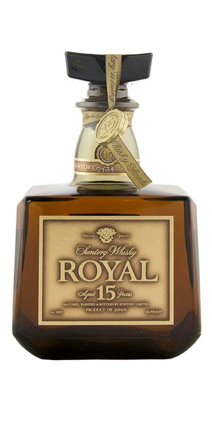 Antique Suntory Royal 15yr Whisky