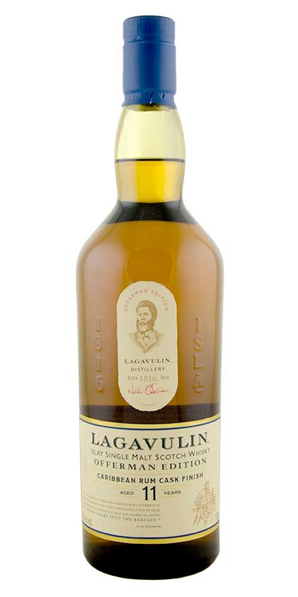 Lagavulin 11yr Offerman Edition Caribbean Rum Cask Finish Islay Single Malt Scotch Whisky
