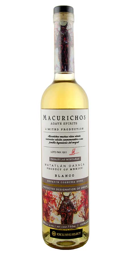 Macurichos Astor Select Espadin 'Amarillo' Mezcal 