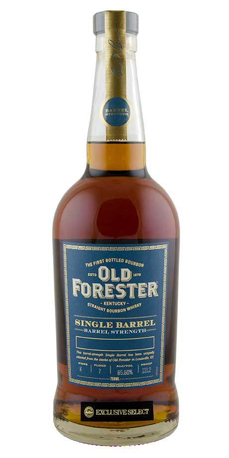 Old Forester Astor Select Barrel Strength Single Barrel Kentucky Straight Bourbon Whiskey