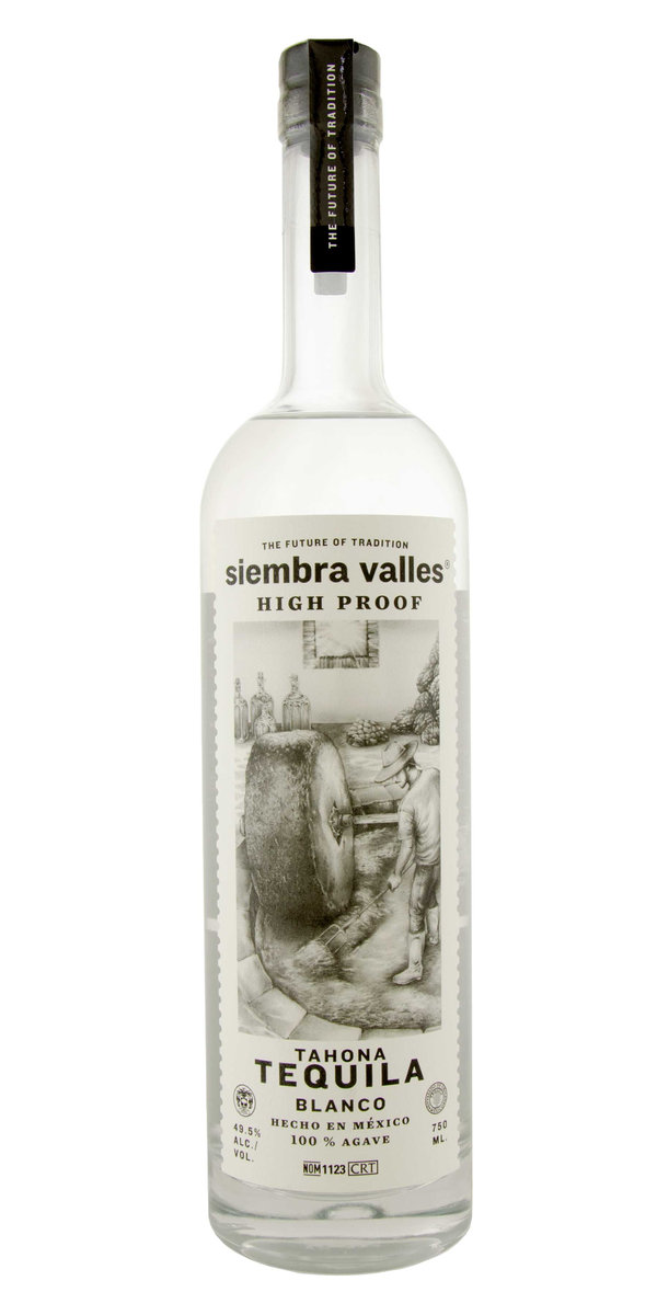 Siembra Valles Tahona High Proof Blanco Tequila