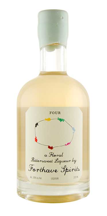 Half-Bottle of Forthave Single Batch Four Floral Bittersweet Liqueur                                               
