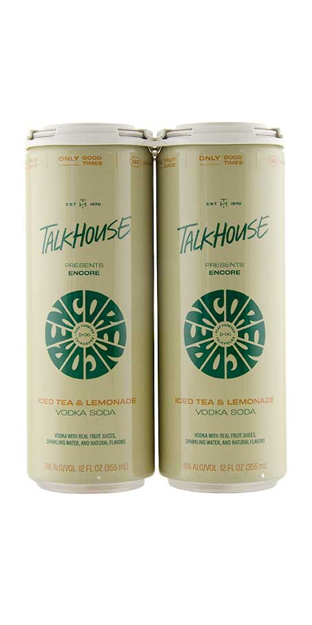 Talkhouse Encore Iced Tea & Lemonade Vodka Soda