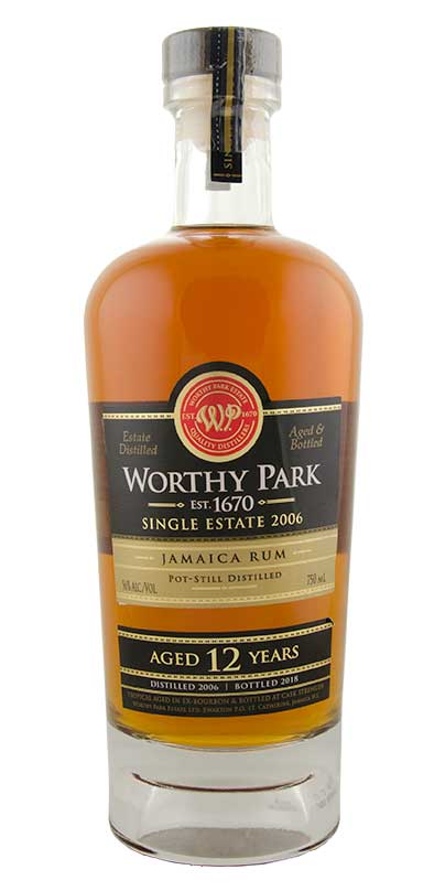 Worthy Park 12 Year Single Estate Jamaican Rum