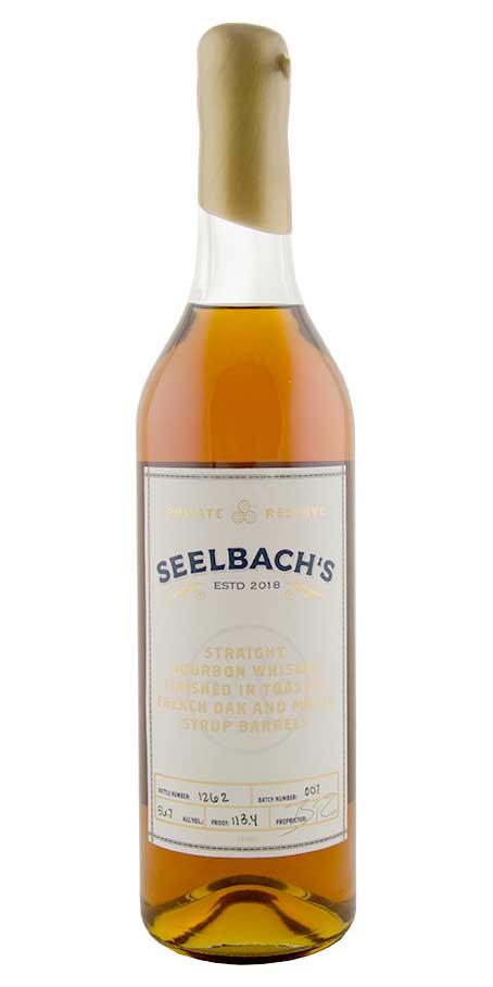 Seelbach's Toasted French Oak & Maple Syrup Barrel Finished Straight Bourbon Whiskey                