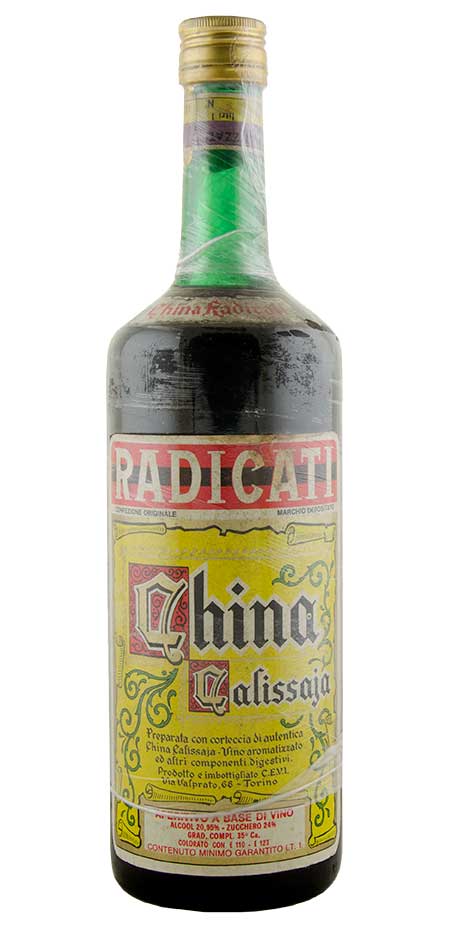Antique Radicati China Calissaia Bitter Liqueur 