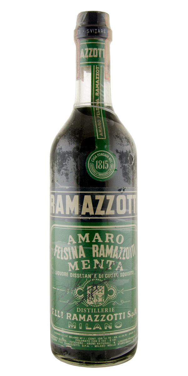 Antique Ramazzotti Amaro Menta 