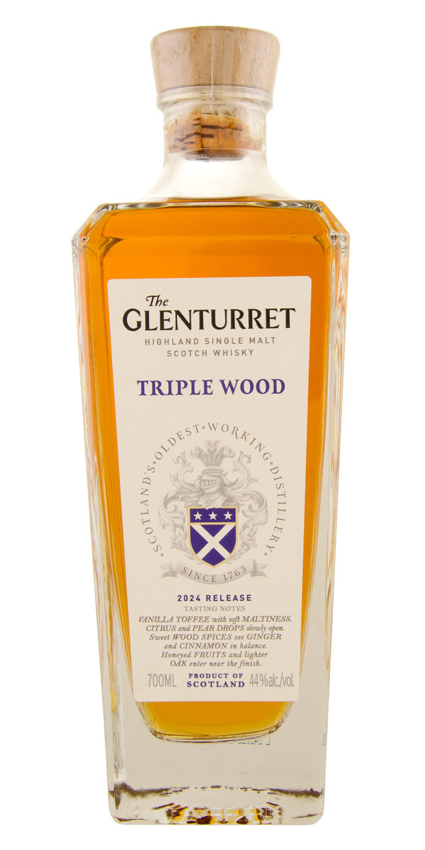 The Glenturret 2024 Edition Triple Wood Highland Single Malt Scotch Whisky