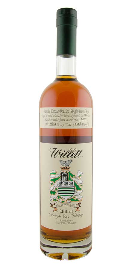 Willett Estate 10yr Single Barrel Kentucky Straight Rye Whiskey