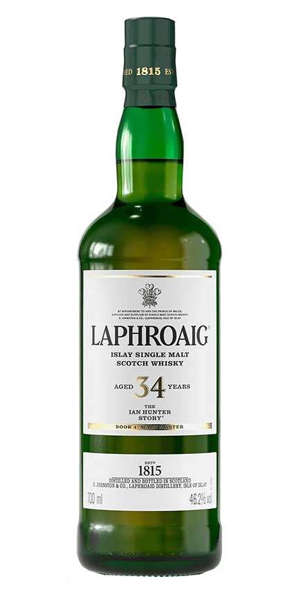 Laphroaig 34yr Ian Hunter Book 4: The Ian Hunter Story Islay Single Malt Scotch Whisky