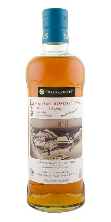 Mars Astor Select Y.A. Komagatake Single Cask Single Malt Japanese Whisky
