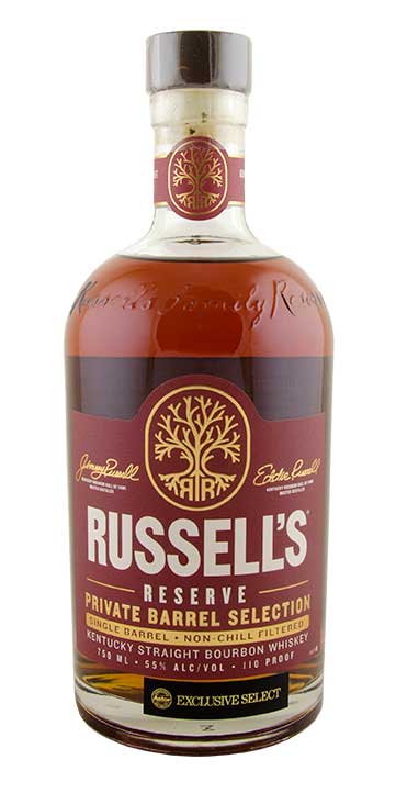 Russell's Reserve Astor Select Single Barrel Kentucky Straight Bourbon Whiskey 