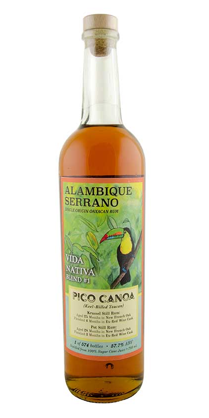 Alambique Serrano Vida Nativa Blend #1 Pico Canoa