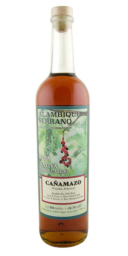 Alambique Serrano Vida Nativa Single Cask #1 Cañamazo