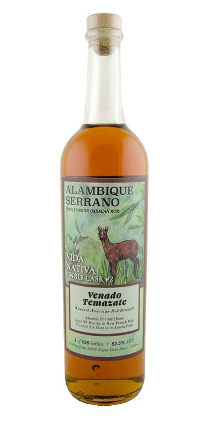 Alambique Serrano Vida Nativa Cask #2 Venado Temazate                                               