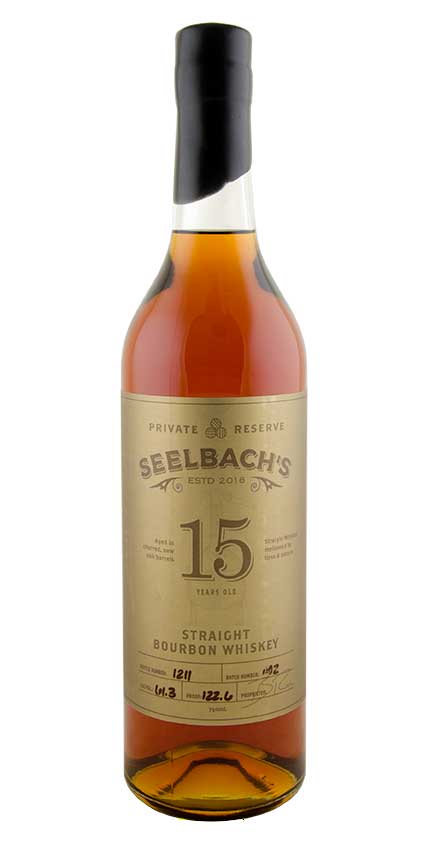 Seelbach's Private Reserve 15 Year Unfinished Cask Strength Straight Bourbon Whiskey