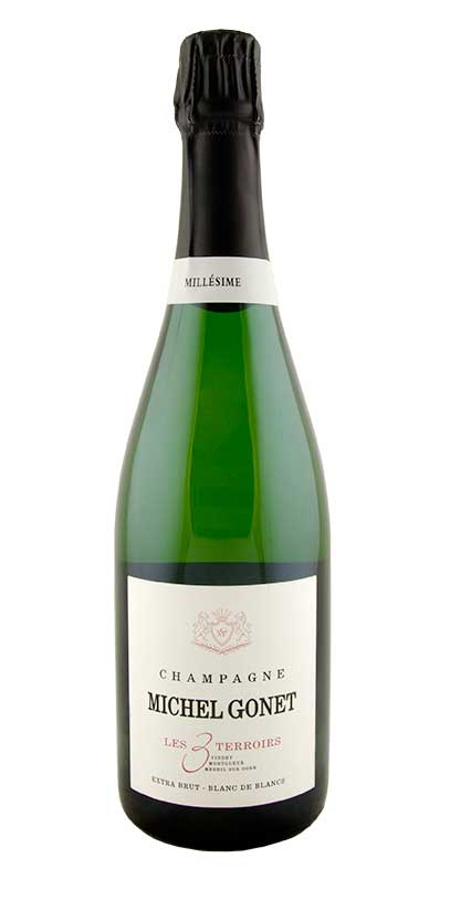 Michel Gonet, "Les 3 Terroirs", Blanc de Blancs