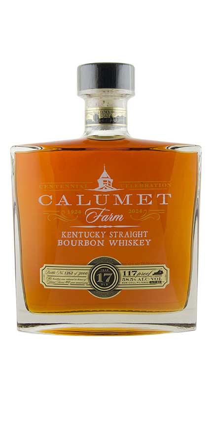 Calumet Farm 17yr Centennial 100yr Anniversary Edition Kentucky Straight Bourbon Whiskey