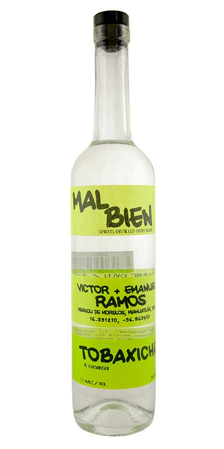 Mal Bien Victor y Emanuel Ramos Tobaxiche Mezcal 