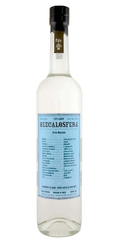 Mezcalosfera Felipe Cortés Verde Mexicano Mezcal