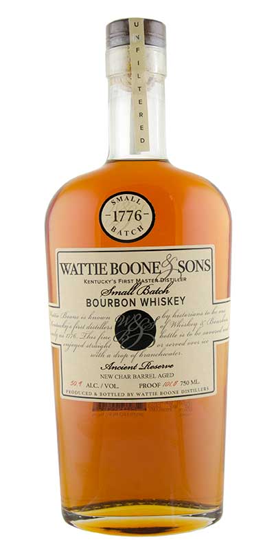 Wattie Boone & Sons Small Batch Kentucky Bourbon Whiskey