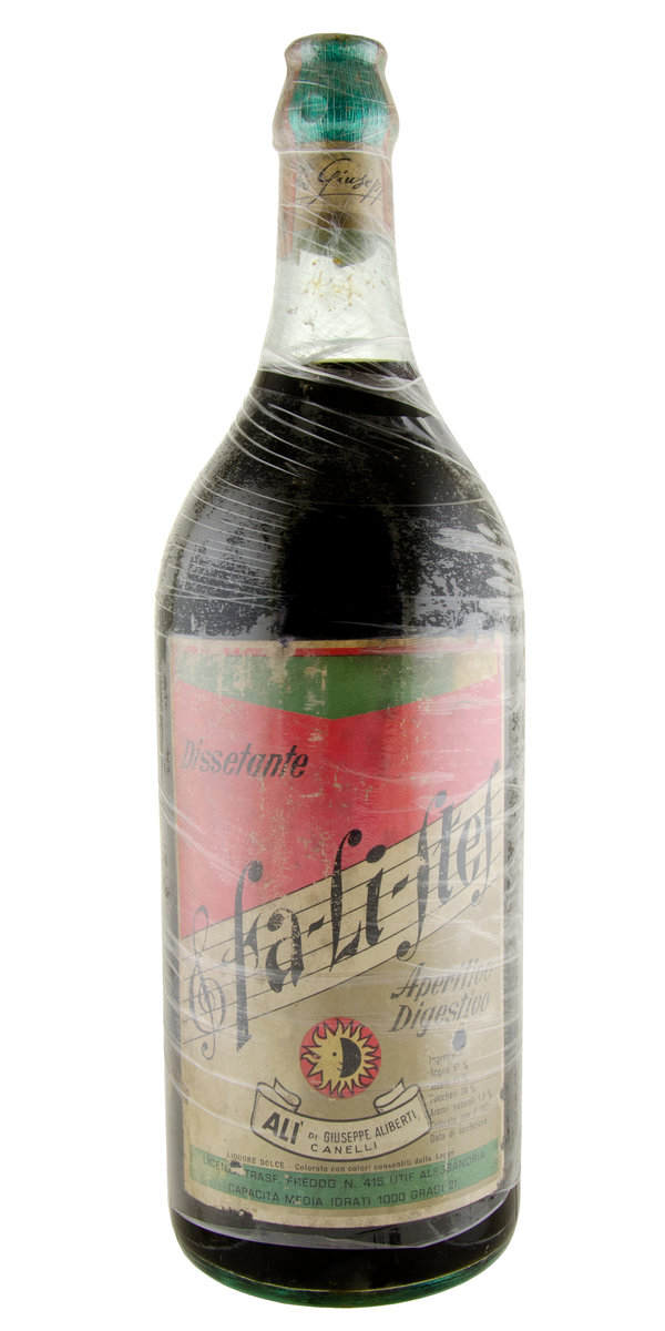 Antique Ali Fa-Li-Stes Aperitivo Digestivo Canelli 