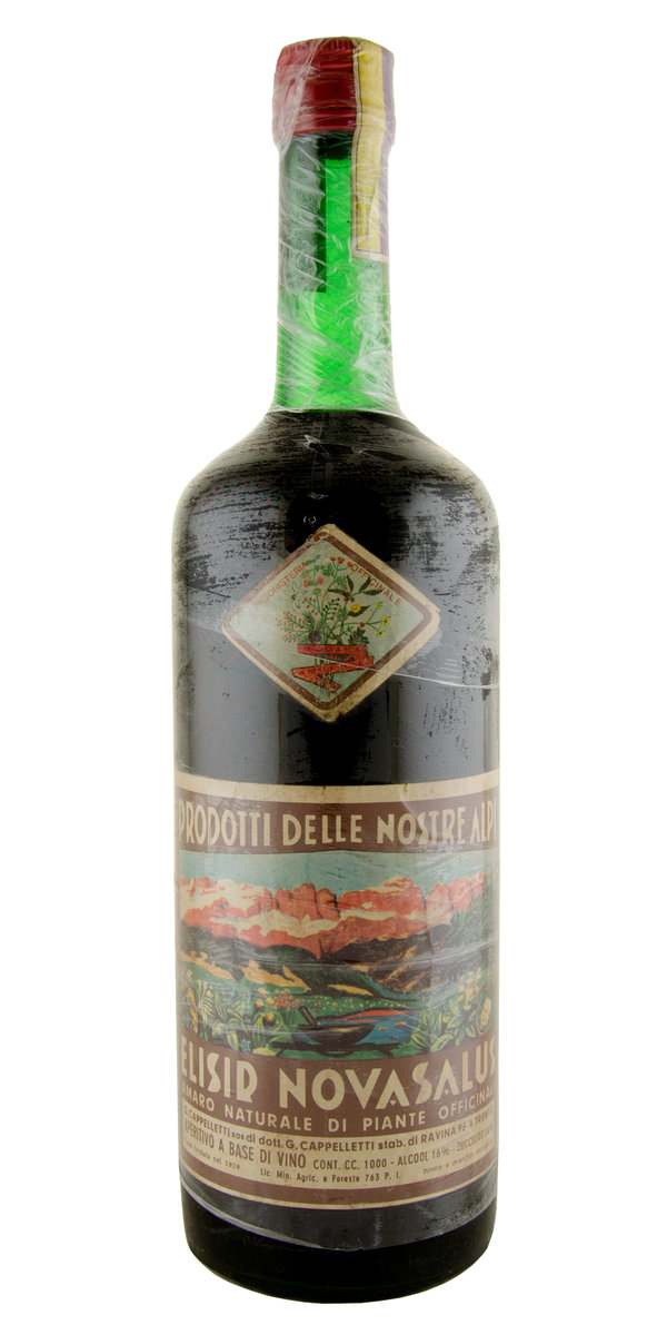 Antique Cappelletti Elisir Novasalus naturale di piante officinali                                  
