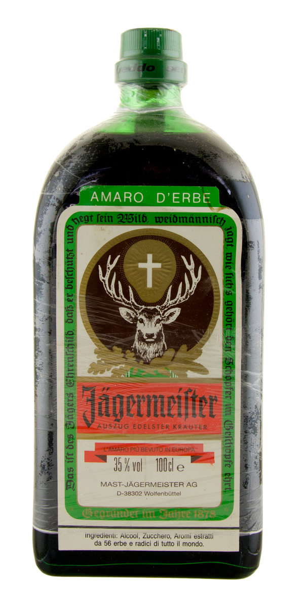 Antique Jagermeister Liquore D'Erbe 