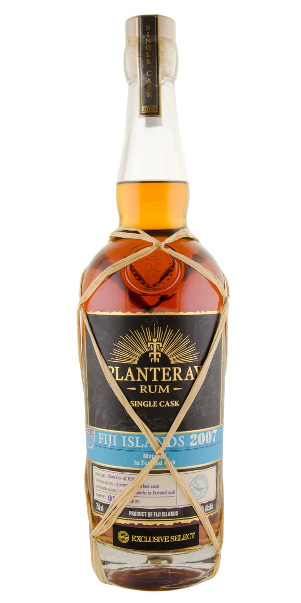 Planteray Astor Select 16.9yrs Single Cask Fiji Rum                                                 