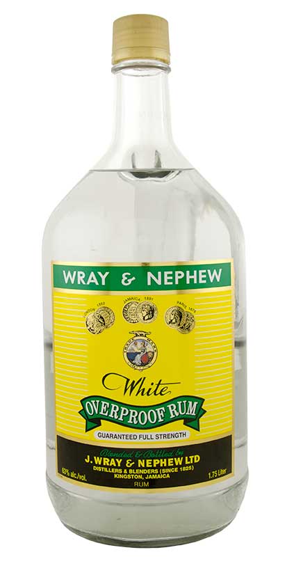 Wray & Nephew 126° White Overproof Rum