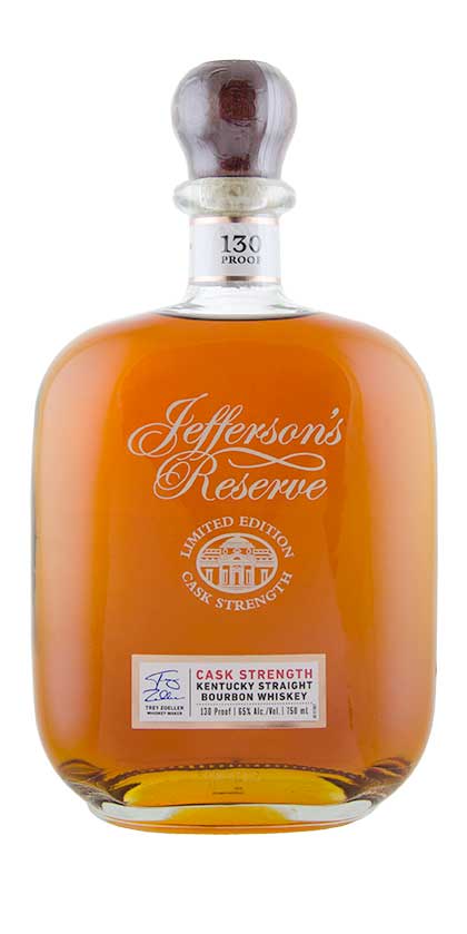 Jefferson's Reserve Cask Strength Kentucky Straight Bourbon Whiskey