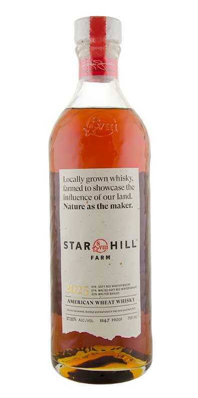 Star Hill Farm American Wheat Whiskey | Astor Wines & Spirits