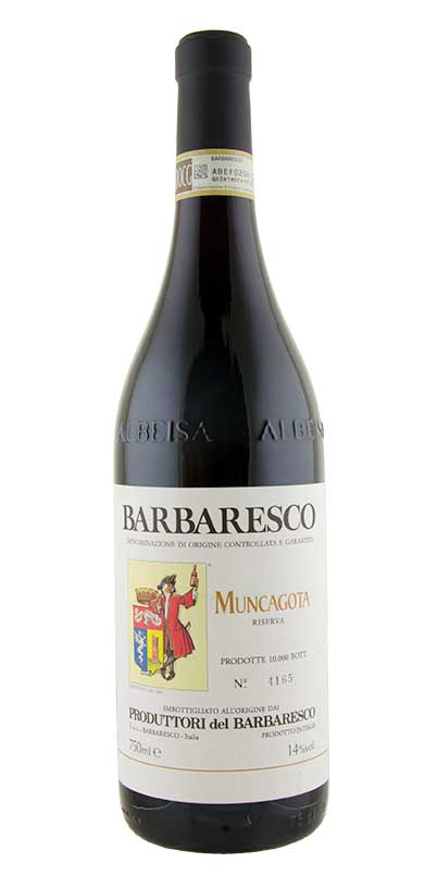 Barbaresco Riserva, "Muncagota", Produttori del Barbaresco