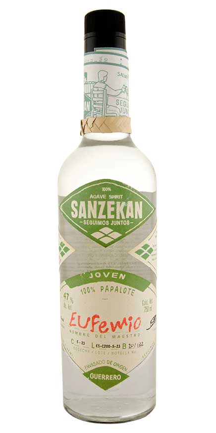 Sanzekan Eufemio Sanchez Papalote Guerrero Mezcal                                                   