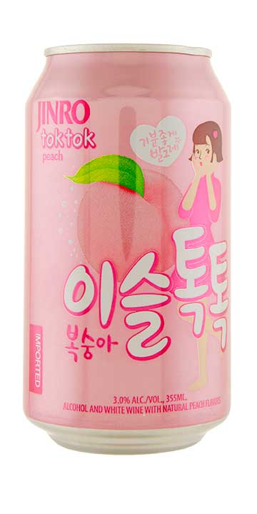 Jinro, Tok Tok Peach Can