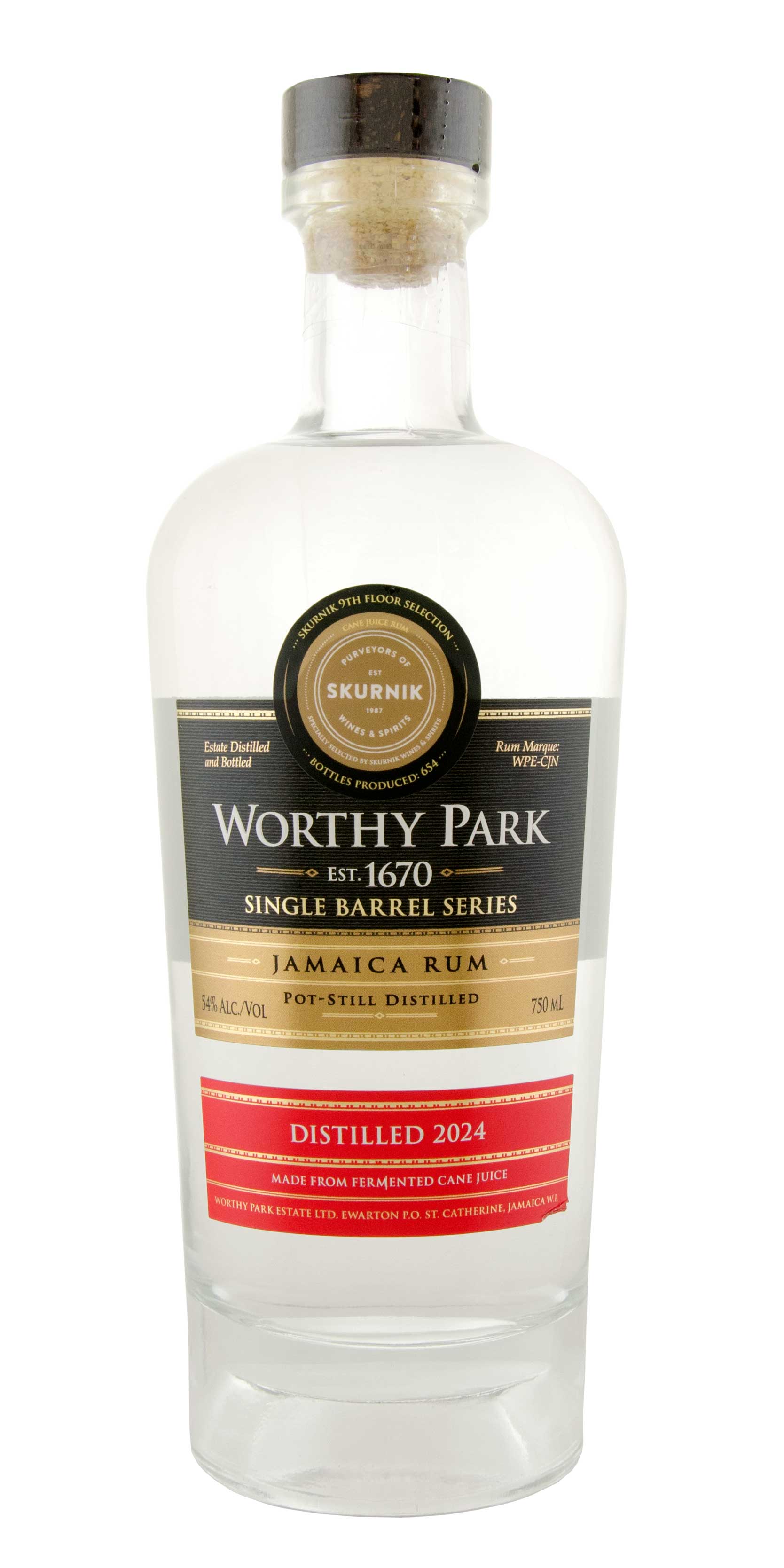 Worthy Park 9th Floor Cane Juice Rum | Astor Wines & Spirits