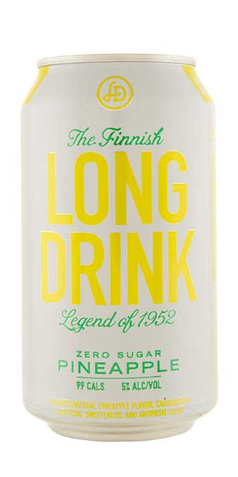 The Finnish Long Drink Zero Sugar Pineapple